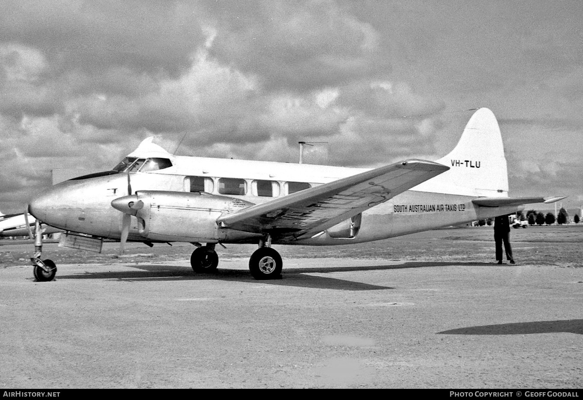 Aircraft Photo of VH-TLU | De Havilland D.H. 104 Dove 5 | South Australian Air Taxis - SAAT | AirHistory.net #236690