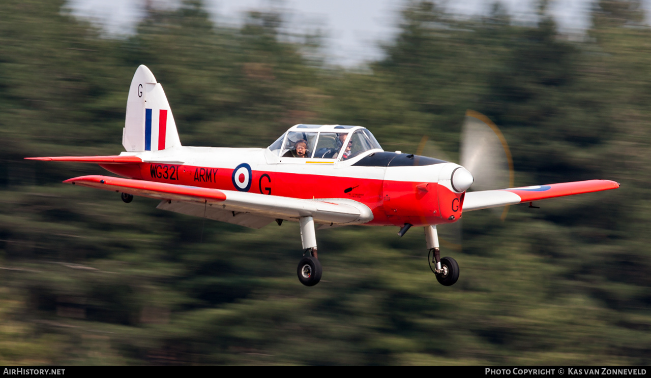 Aircraft Photo of G-DHCC / WG321 | De Havilland DHC-1 Chipmunk Mk22 | UK - Army | AirHistory.net #236700