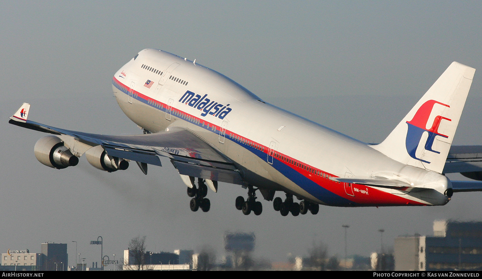 Aircraft Photo of 9M-MPH | Boeing 747-4H6 | Malaysia Airlines | AirHistory.net #236709