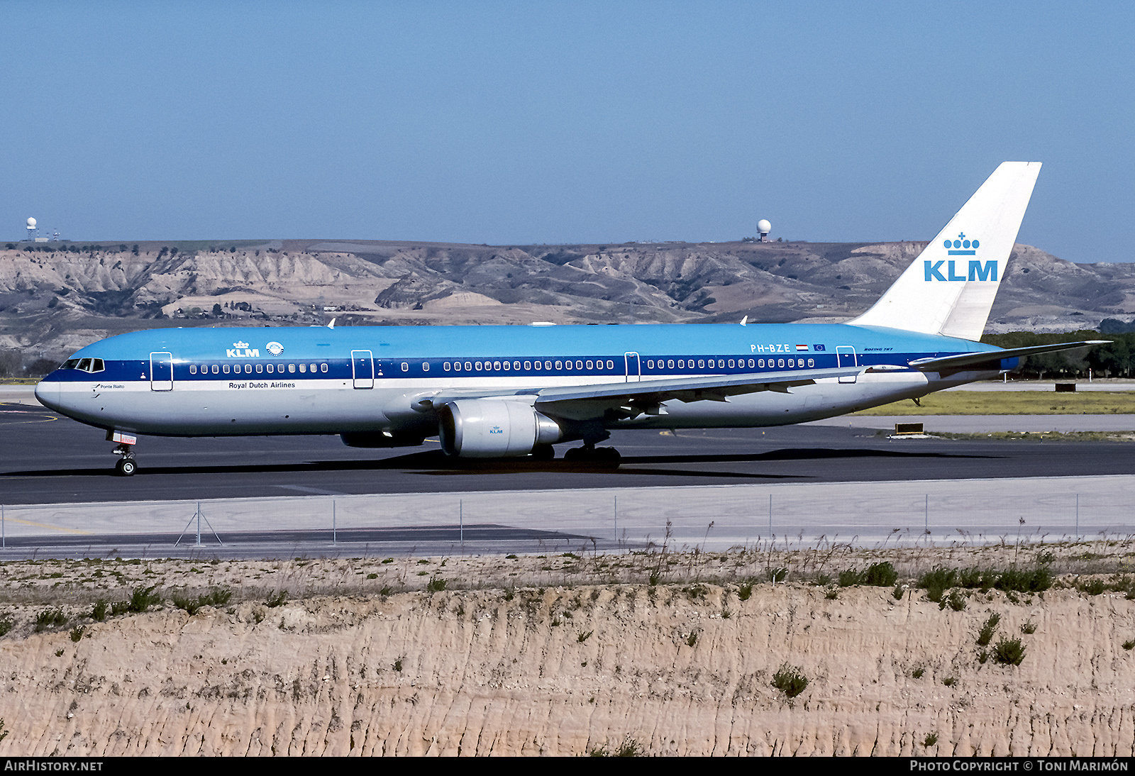 Aircraft Photo of PH-BZE | Boeing 767-306/ER | KLM - Royal Dutch Airlines | AirHistory.net #236710