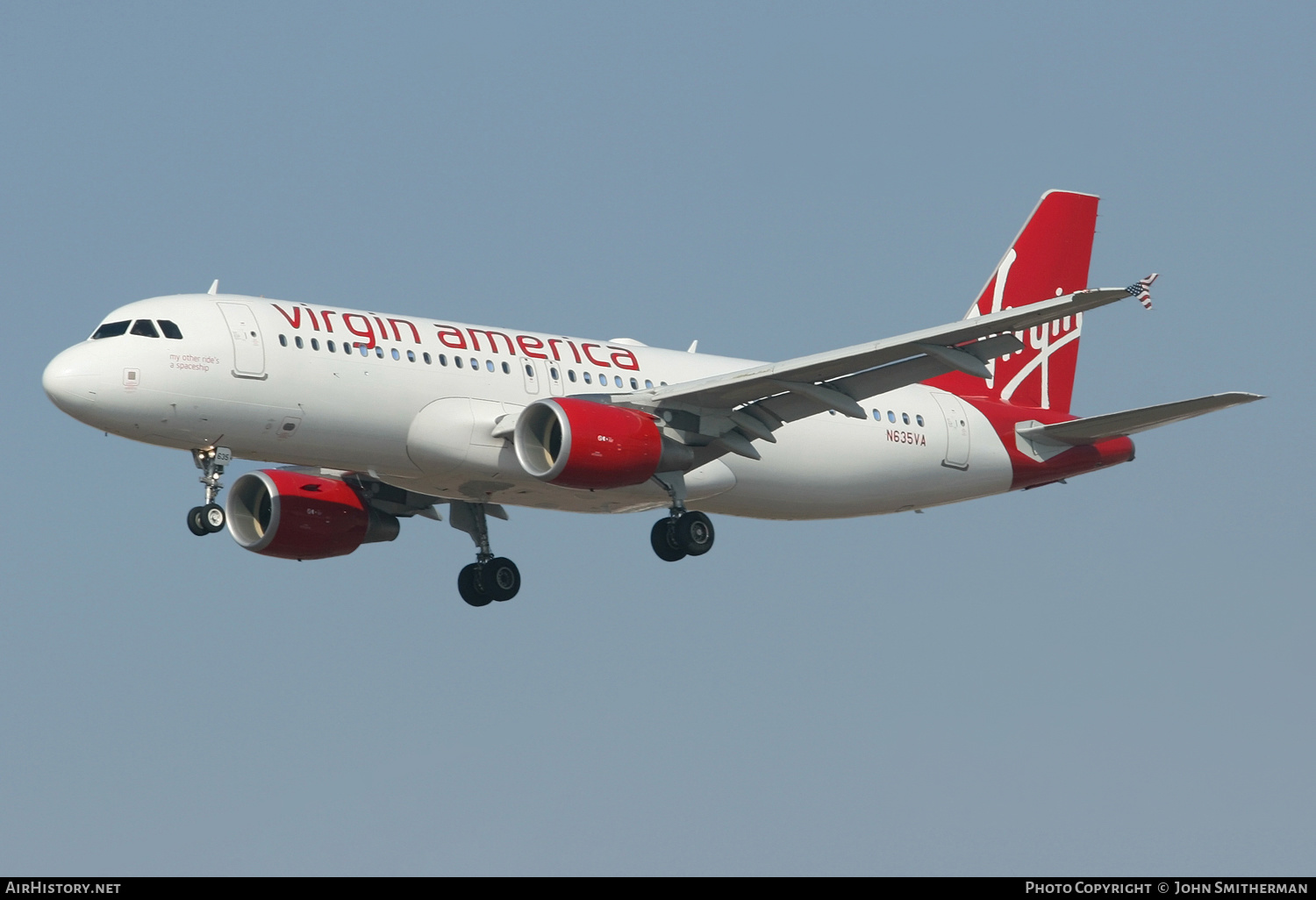 Aircraft Photo of N635VA | Airbus A320-214 | Virgin America | AirHistory.net #236718
