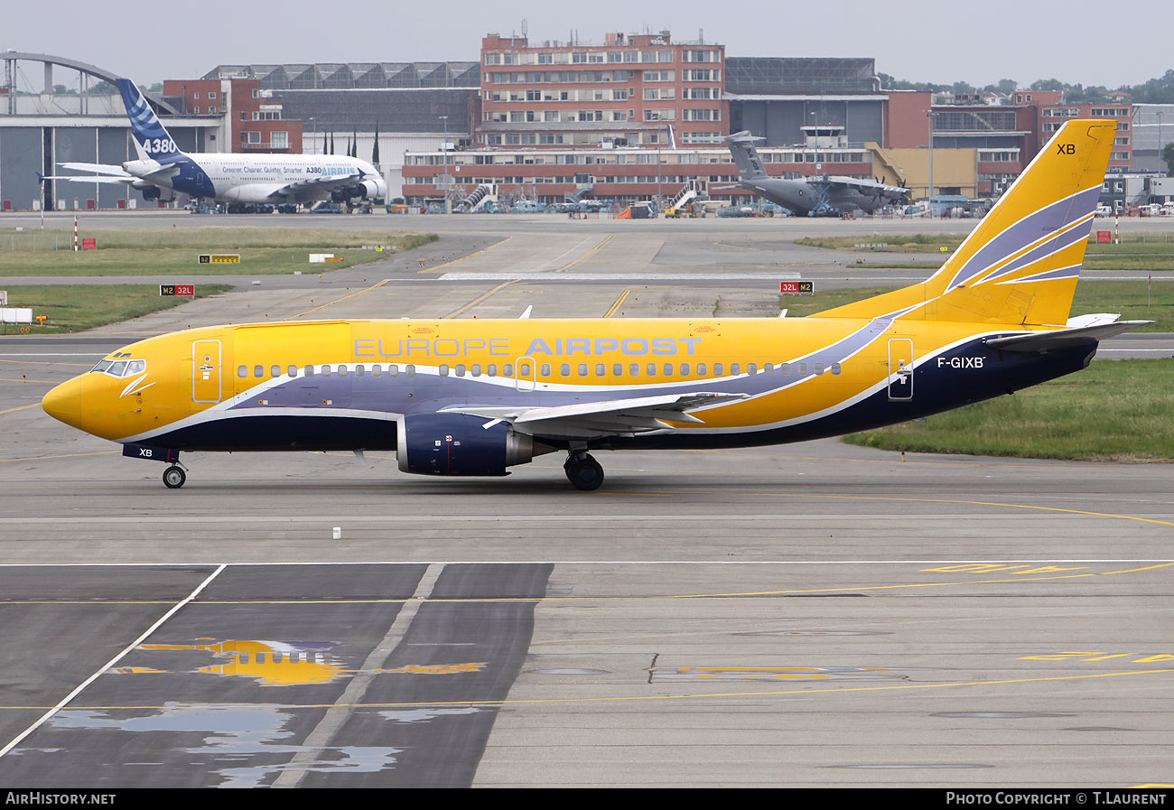 Aircraft Photo of F-GIXB | Boeing 737-33A(QC) | Europe Airpost | AirHistory.net #236725