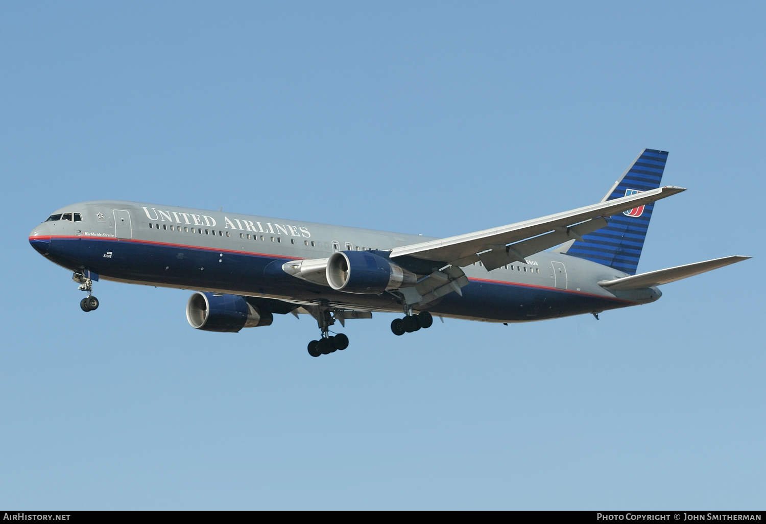 Aircraft Photo of N665UA | Boeing 767-322/ER | United Airlines | AirHistory.net #236733