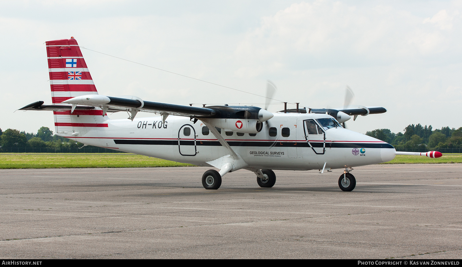 Aircraft Photo of OH-KOG | De Havilland Canada DHC-6-300 Twin Otter | GTK - Geologian Tutkimuskeskus | AirHistory.net #236736