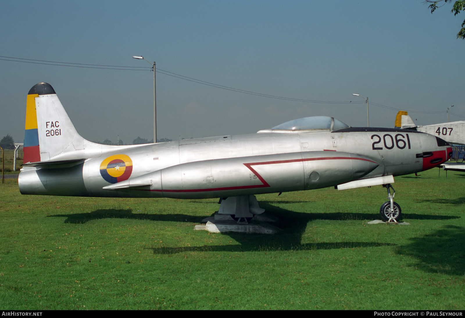 Aircraft Photo of FAC2061 | Lockheed F-80C Shooting Star | Colombia - Air Force | AirHistory.net #236738