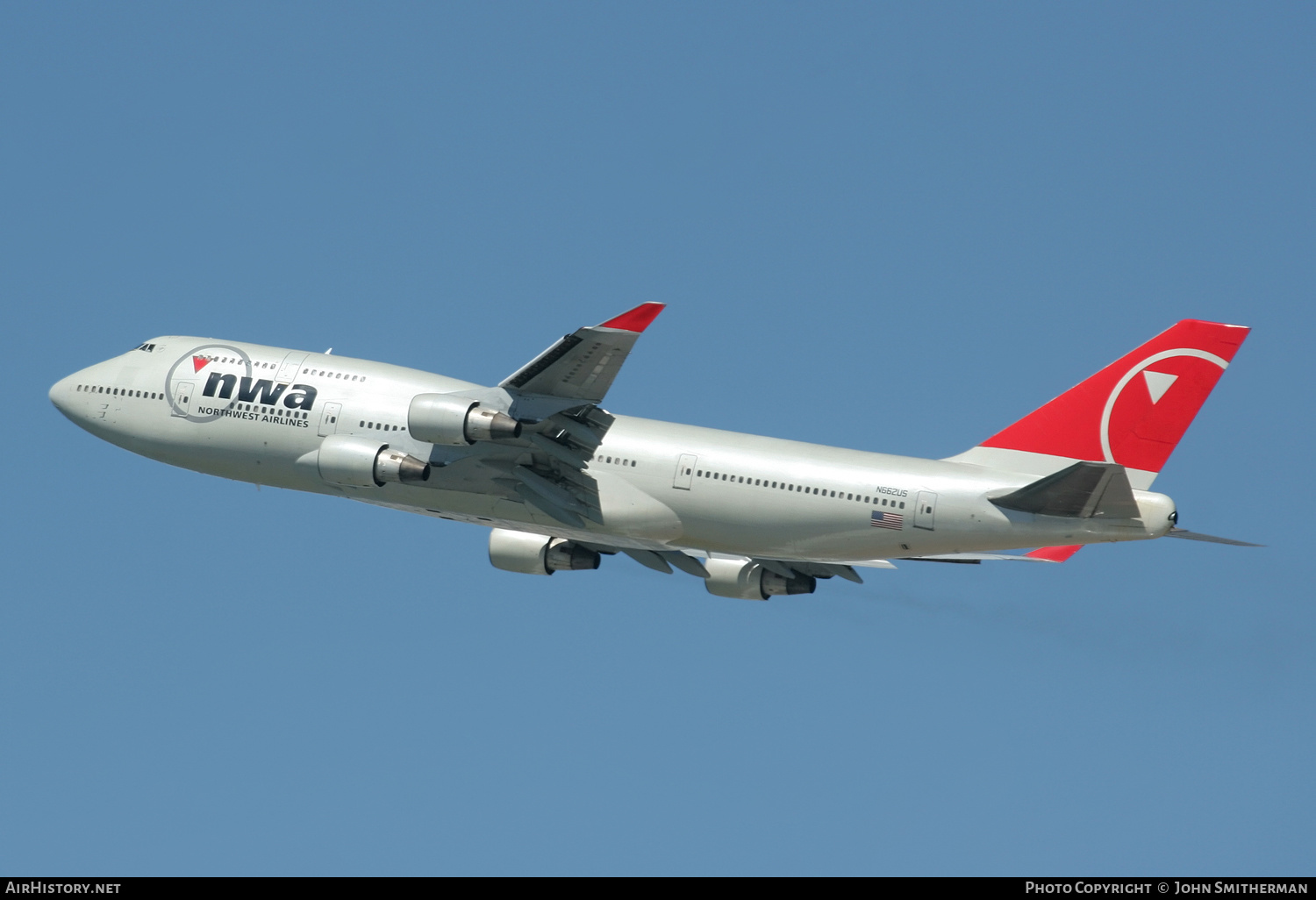 Aircraft Photo of N662US | Boeing 747-451 | Northwest Airlines | AirHistory.net #236741