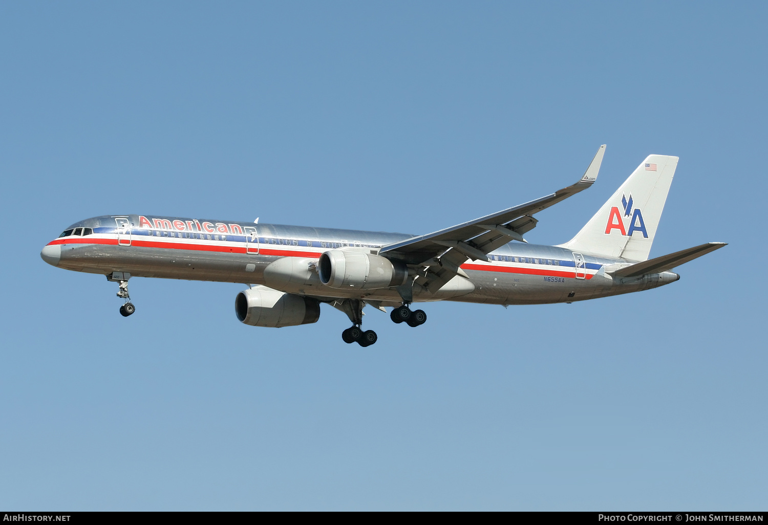 Aircraft Photo of N655AA | Boeing 757-223 | American Airlines | AirHistory.net #236742