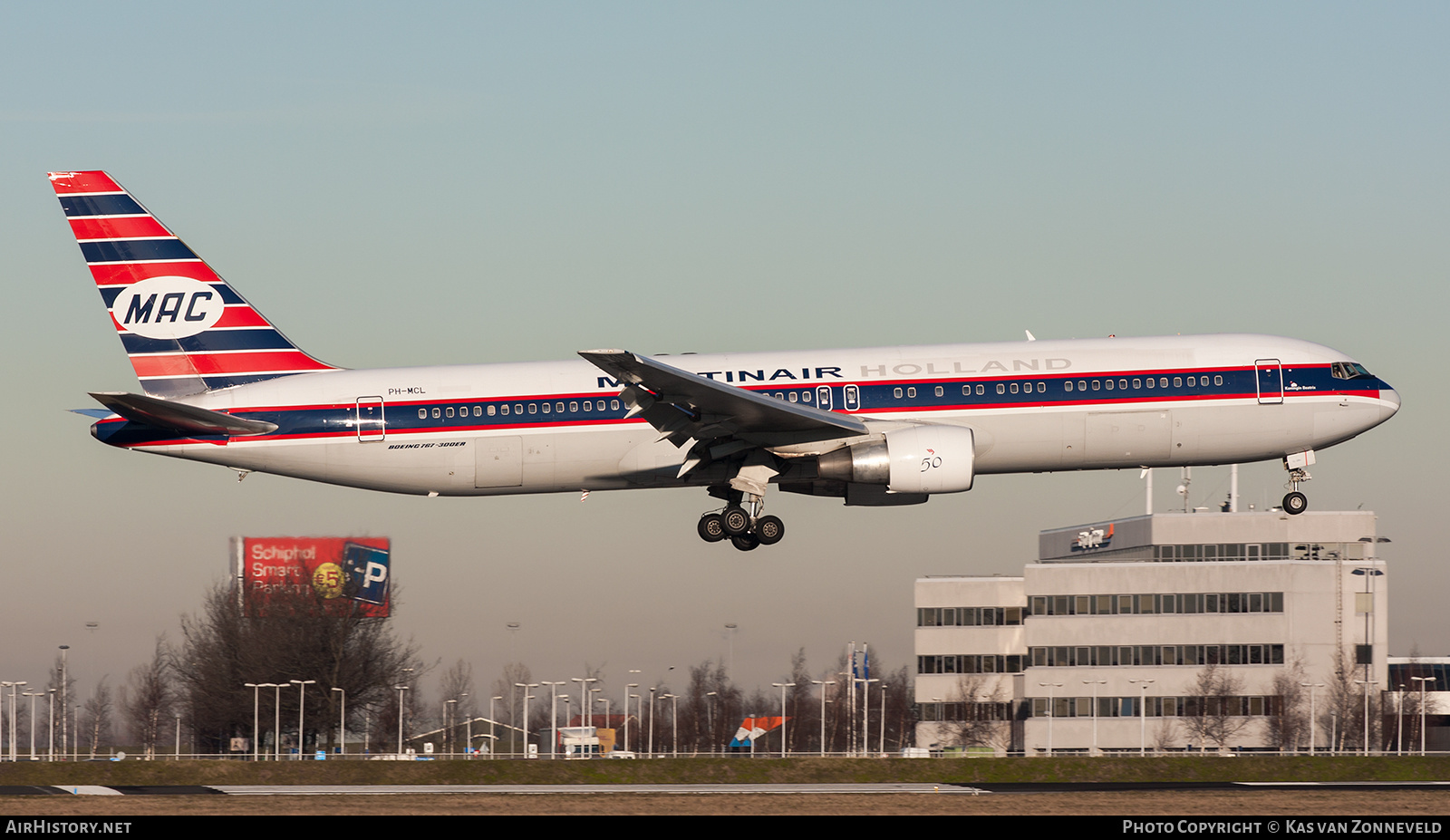 Aircraft Photo of PH-MCL | Boeing 767-31A/ER | Martinair | Martinair Holland | AirHistory.net #236747