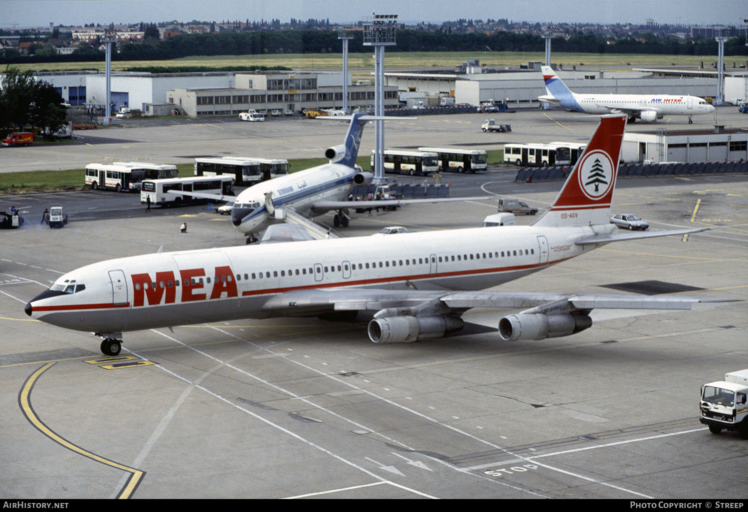 Aircraft Photo of OD-AGV | Boeing 707-347C | MEA - Middle East Airlines | AirHistory.net #236752