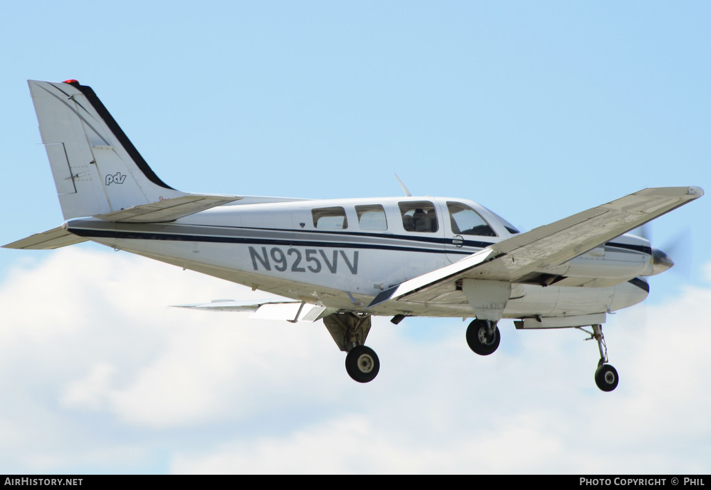 Aircraft Photo of N925VV | Beech 58P Pressurized Baron | AirHistory.net #236758