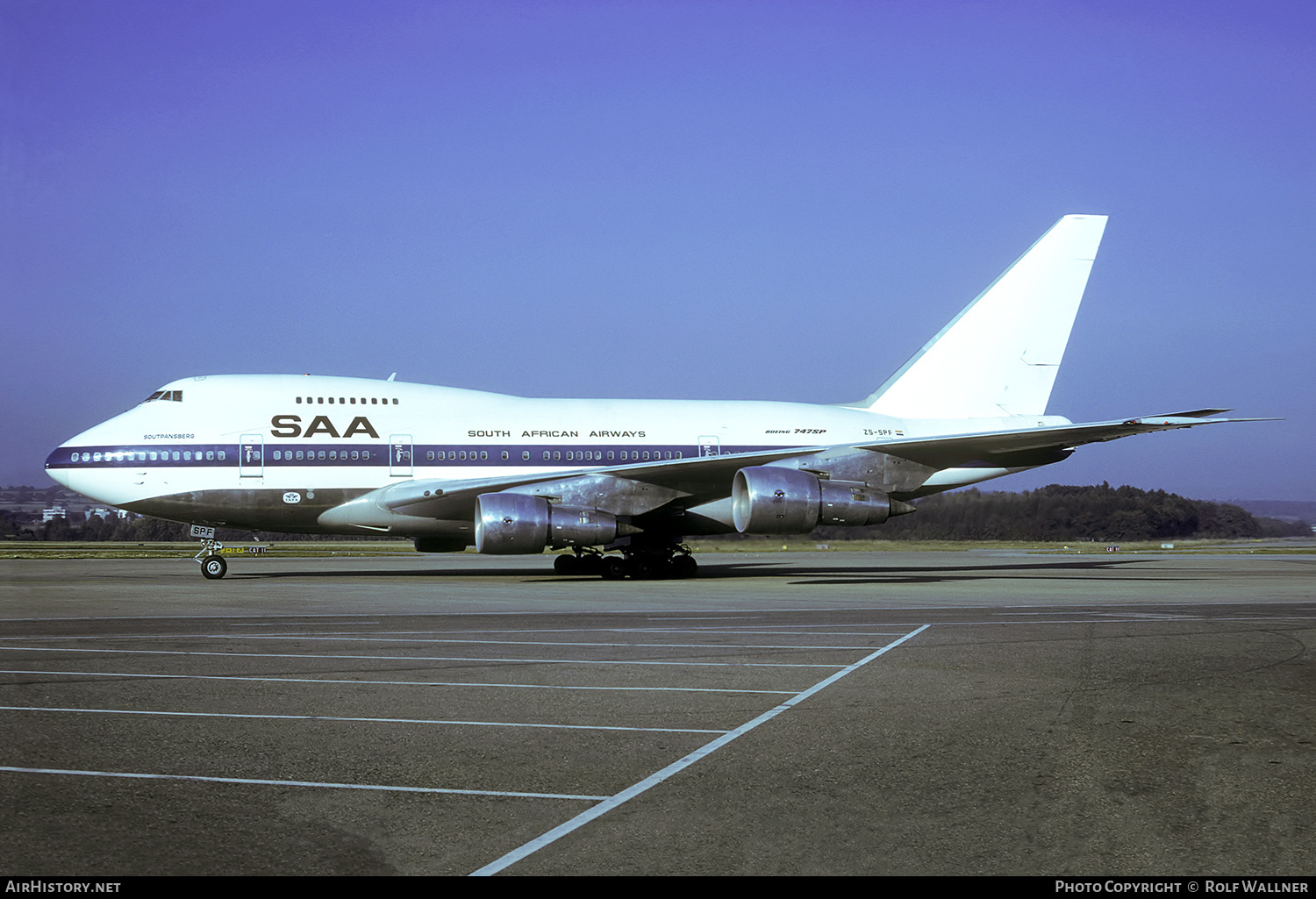 Aircraft Photo of ZS-SPF | Boeing 747SP-44 | South African Airways - Suid-Afrikaanse Lugdiens | AirHistory.net #236764