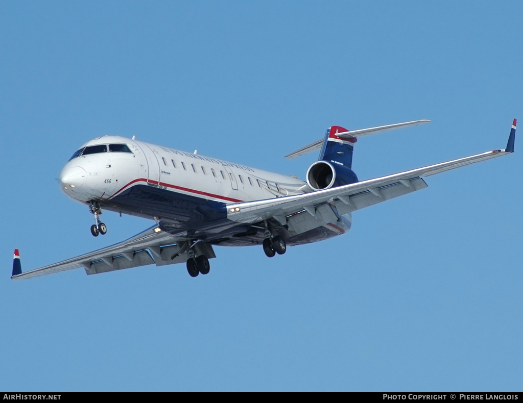Aircraft Photo of N466AW | Bombardier CRJ-200ER (CL-600-2B19) | US Airways Express | AirHistory.net #236793