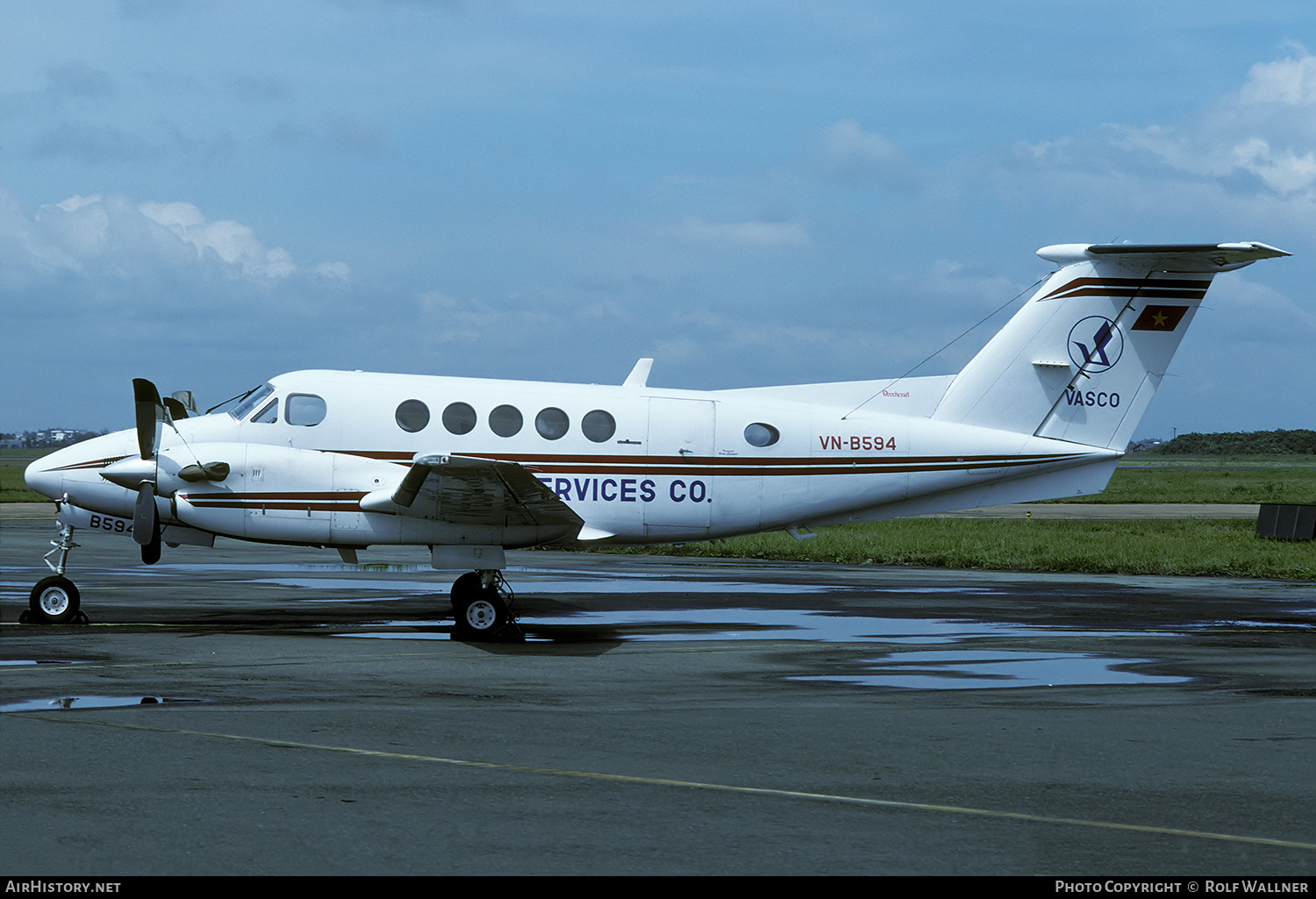 Aircraft Photo of VN-B594 | Beech B200 Super King Air | Vietnam Air Services - VASCO | AirHistory.net #236827