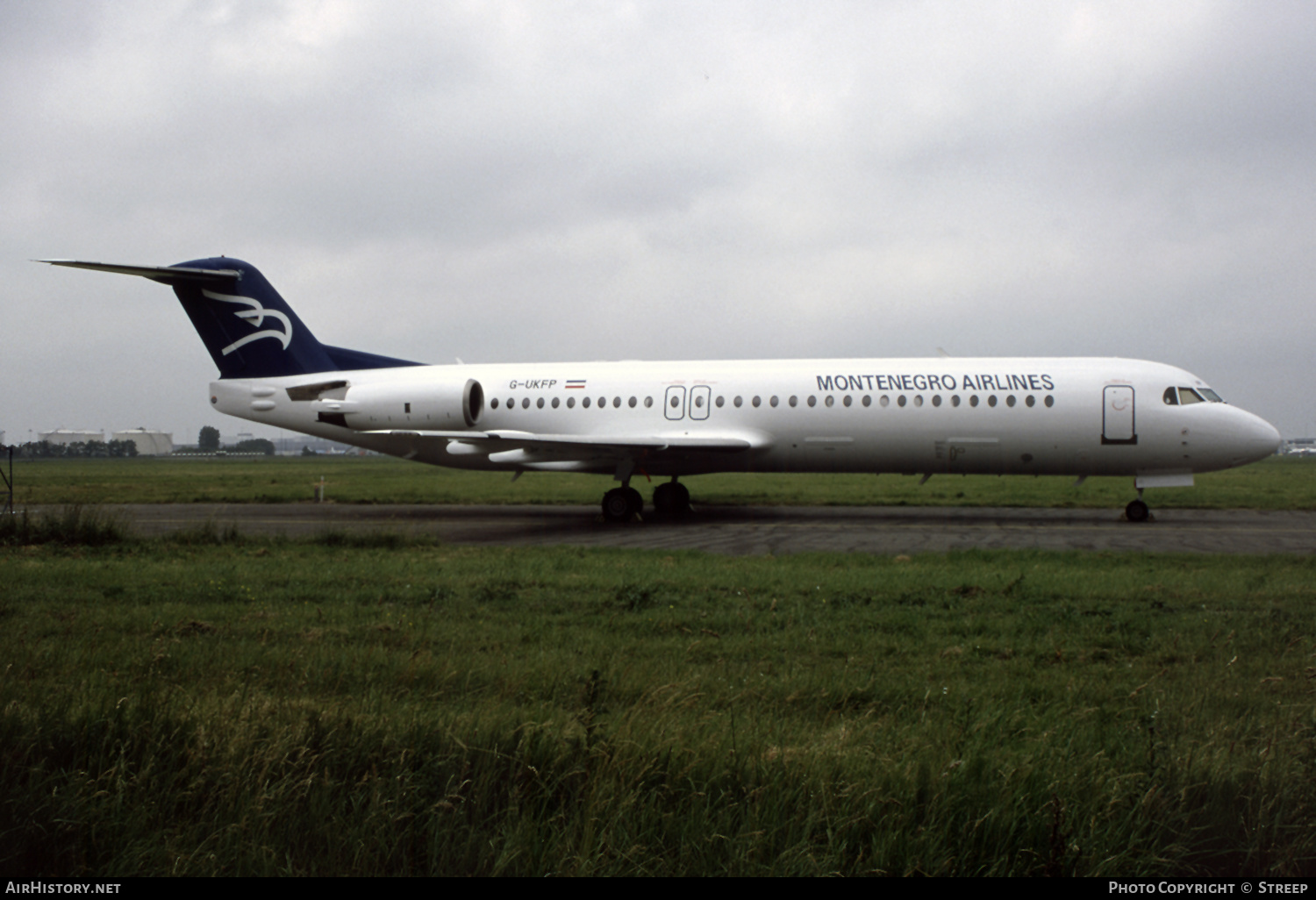 Aircraft Photo of G-UKFP | Fokker 100 (F28-0100) | Montenegro Airlines | AirHistory.net #236834