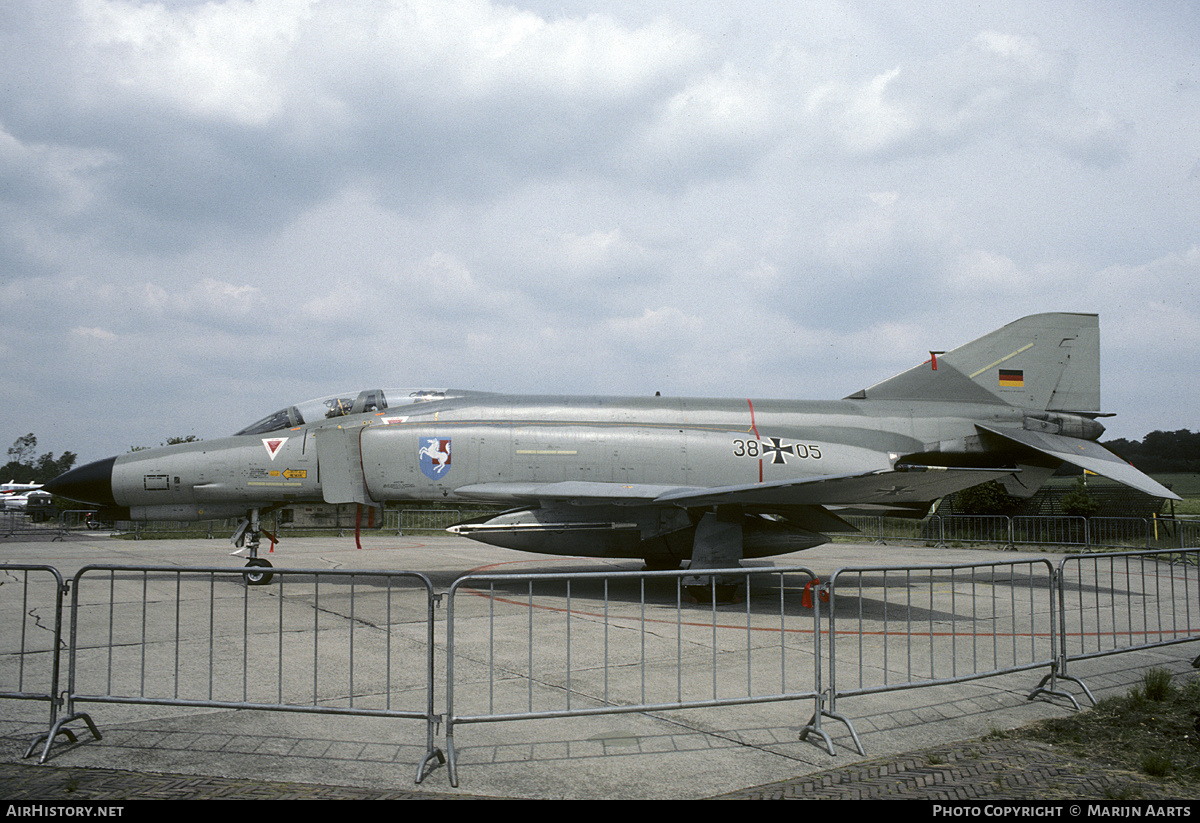 Aircraft Photo of 3805 | McDonnell Douglas F-4F Phantom II | Germany - Air Force | AirHistory.net #236843