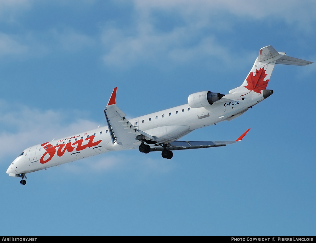 Aircraft Photo of C-FCJZ | Bombardier CRJ-705 (CL-600-2D15) | Air Canada Jazz | AirHistory.net #236864