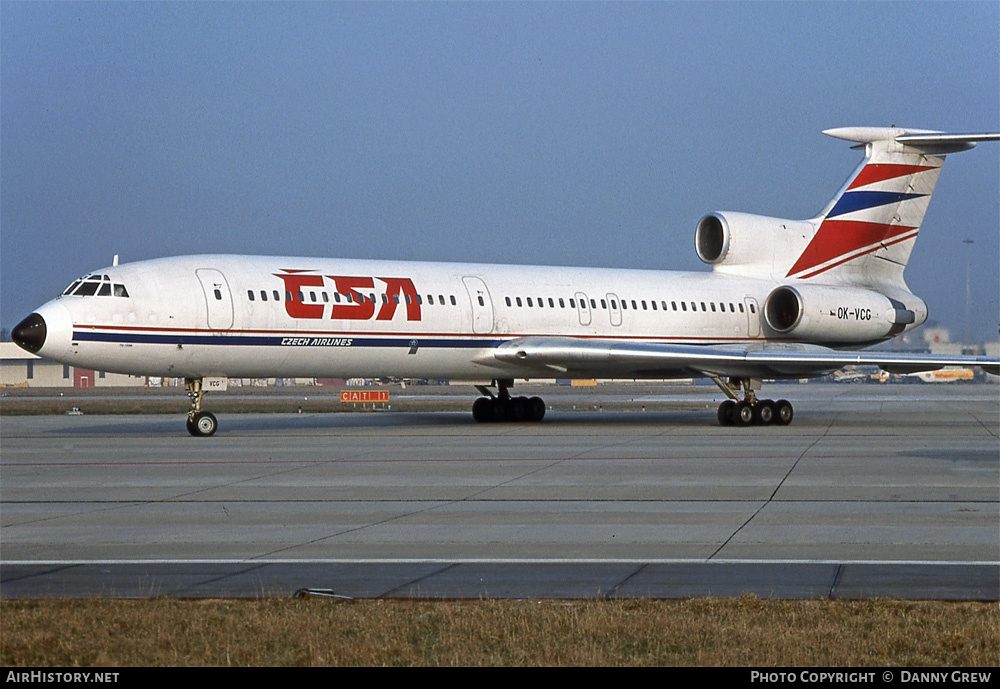 Aircraft Photo of OK-VCG | Tupolev Tu-154M | ČSA - Czech Airlines | AirHistory.net #236866