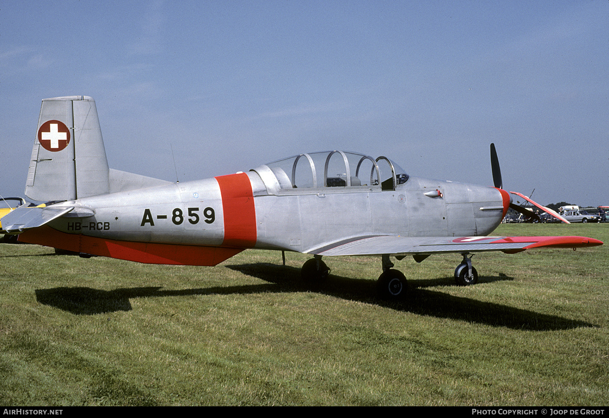 Aircraft Photo of HB-RCB / A-859 | Pilatus P-3-05 | Switzerland - Air Force | AirHistory.net #236869