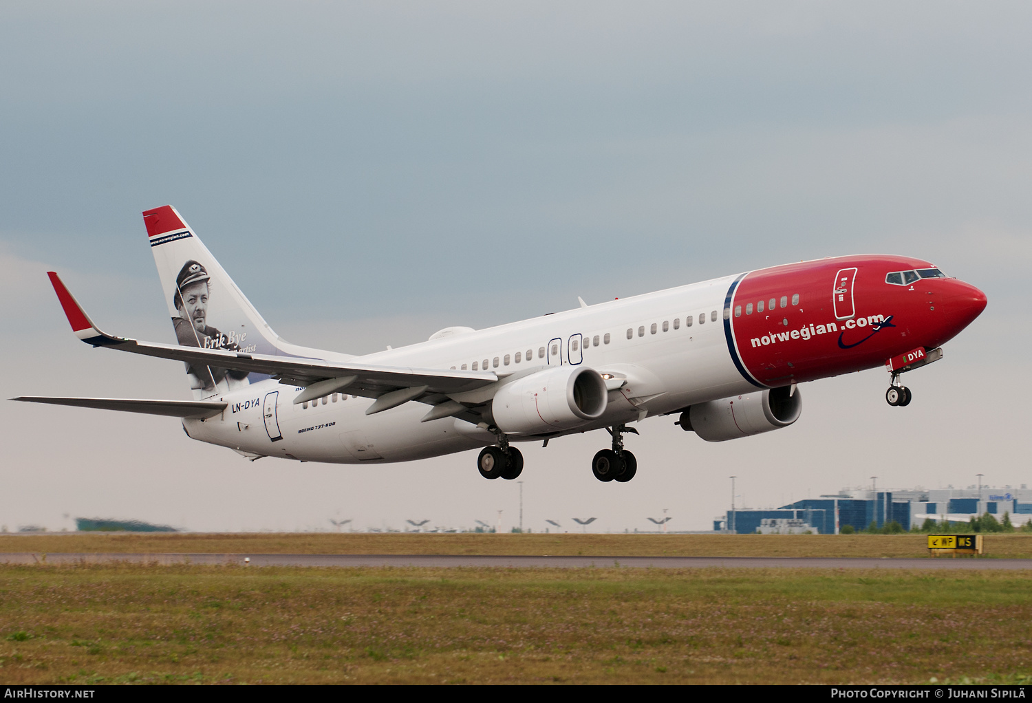 Aircraft Photo of LN-DYA | Boeing 737-8JP | Norwegian | AirHistory.net #236899