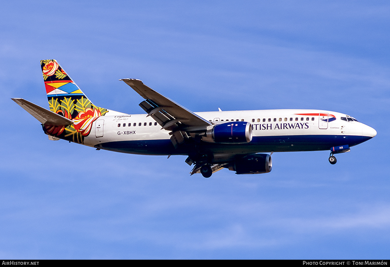 Aircraft Photo of G-XBHX | Boeing 737-36N | British Airways | AirHistory.net #236901