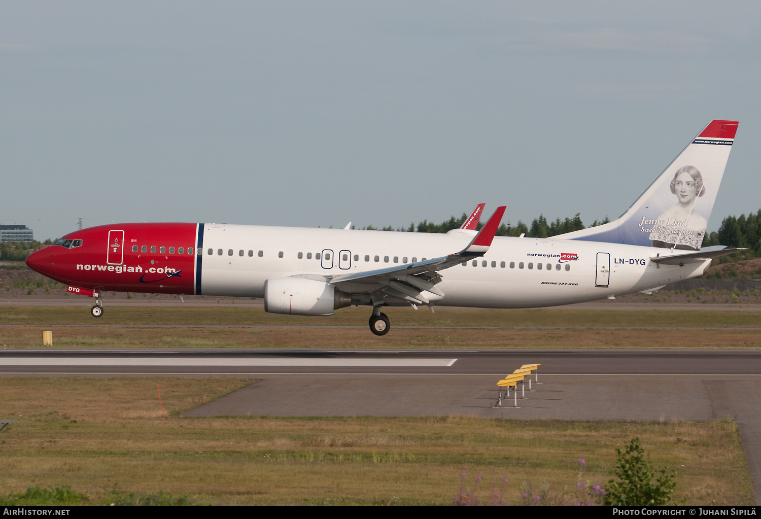 Aircraft Photo of LN-DYG | Boeing 737-8JP | Norwegian | AirHistory.net #236902