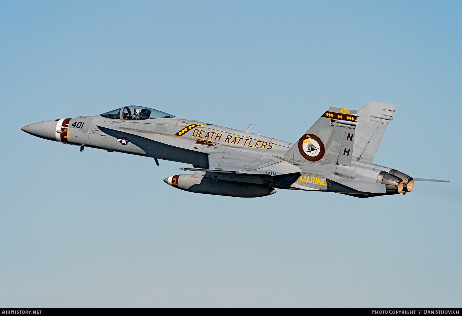 Aircraft Photo of 164881 | McDonnell Douglas F/A-18C Hornet | USA - Marines | AirHistory.net #236910