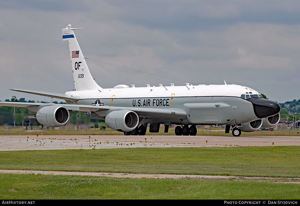 Aircraft Photo of 62-4139 / AF62-139 | Boeing RC-135W | USA - Air Force | AirHistory.net #236925