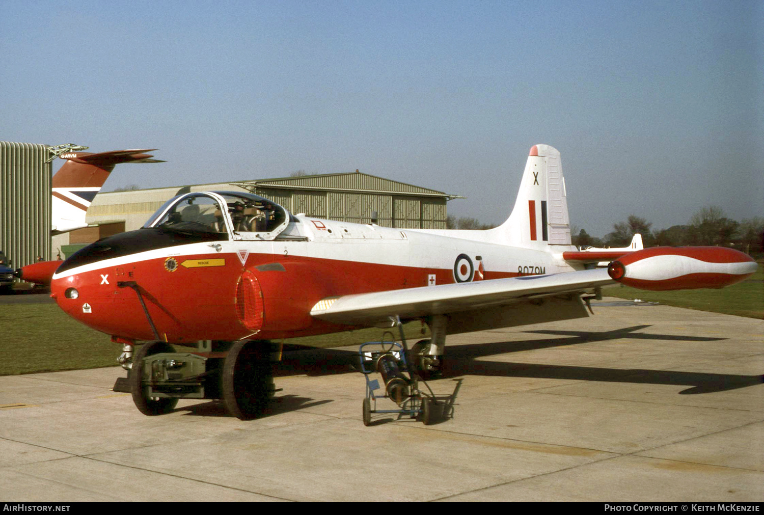 Aircraft Photo of XN492 | Hunting P.84 Jet Provost T3 | UK - Air Force | AirHistory.net #236926