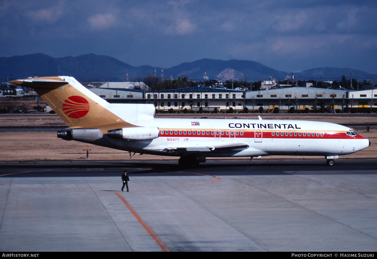 Aircraft Photo of N18477 | Boeing 727-30 | Continental Micronesia | AirHistory.net #236927