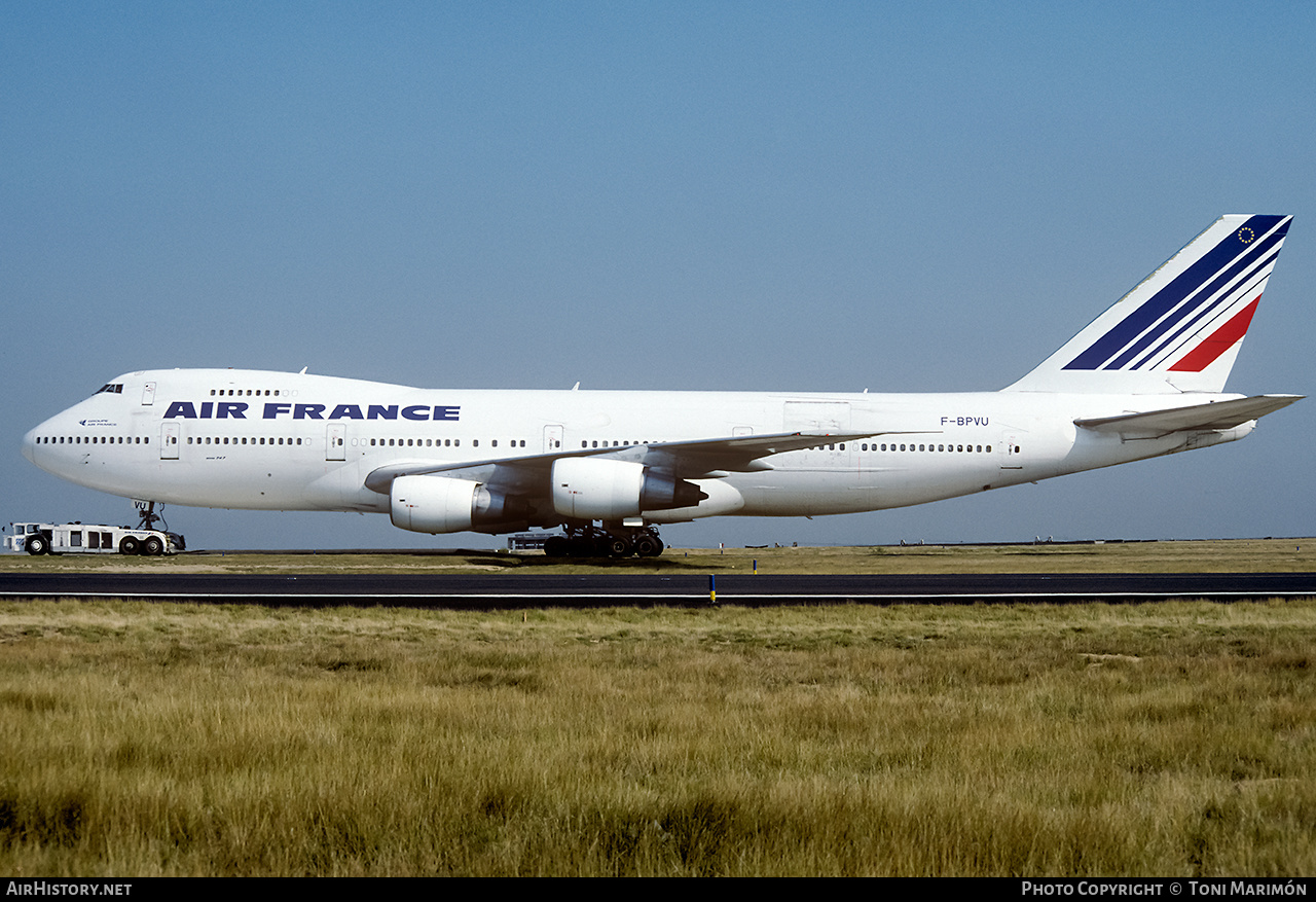 Aircraft Photo of F-BPVU | Boeing 747-228BM | Air France | AirHistory.net #236941