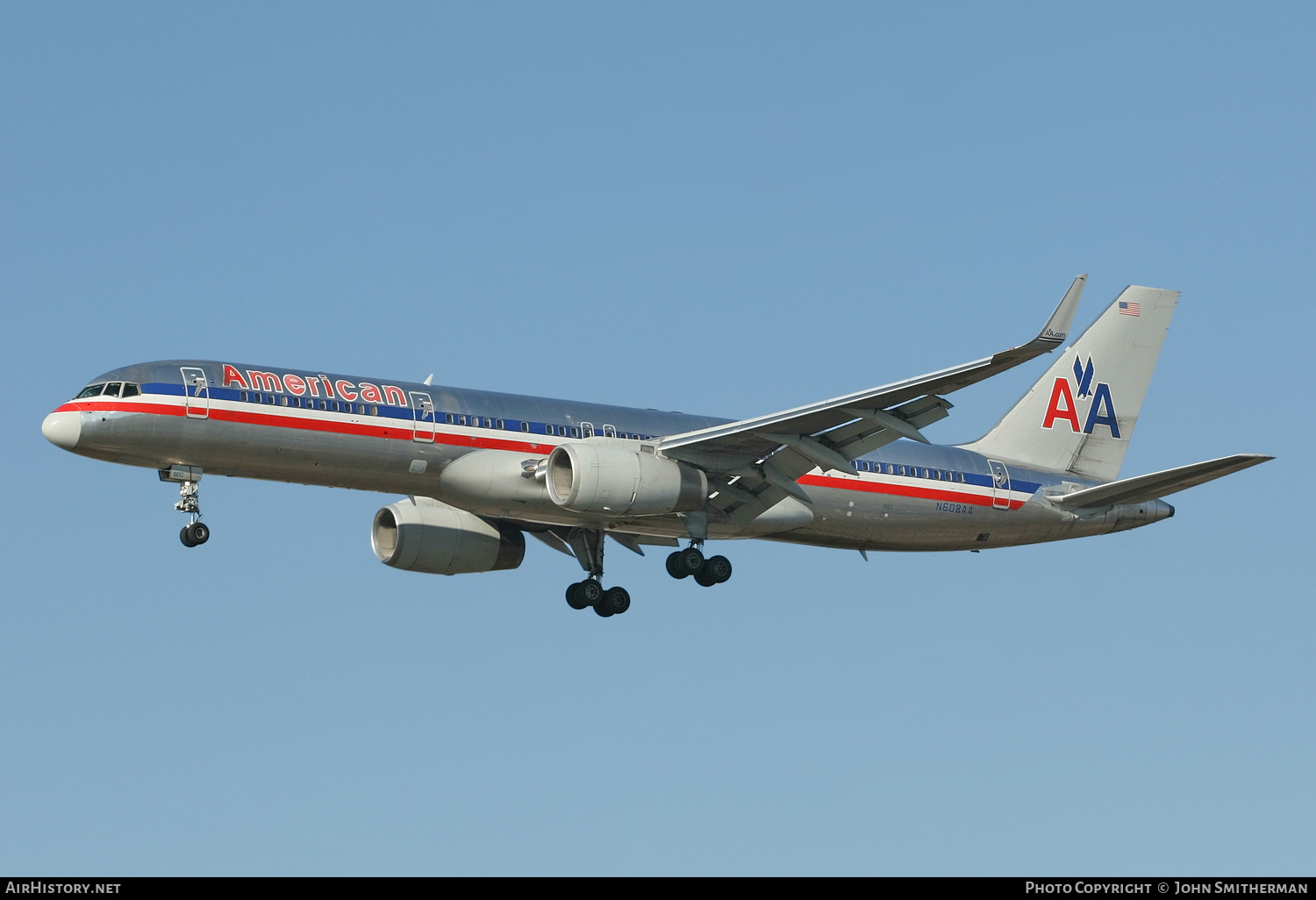 Aircraft Photo of N608AA | Boeing 757-223 | American Airlines | AirHistory.net #236946