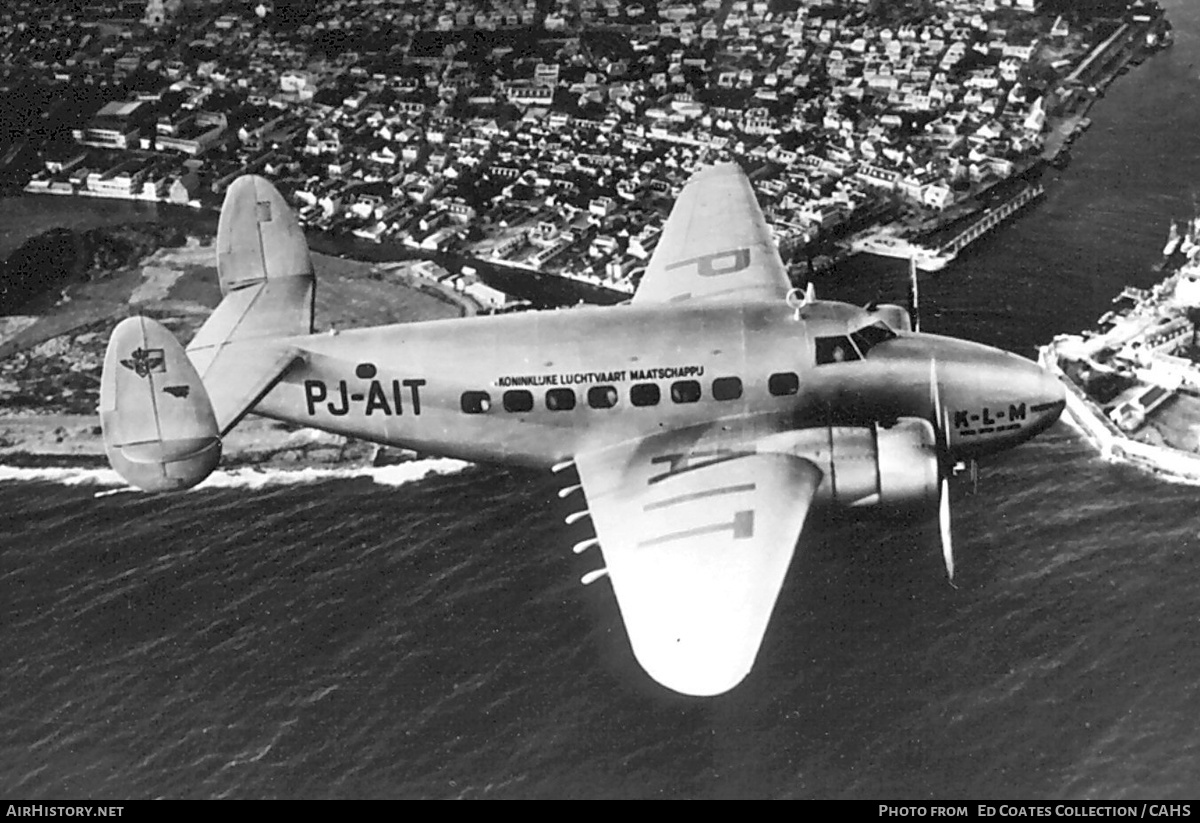 Aircraft Photo of PJ-AIT | Lockheed 14-WF62 Super Electra | KLM - Koninklijke Luchtvaart Maatschappij | AirHistory.net #236959