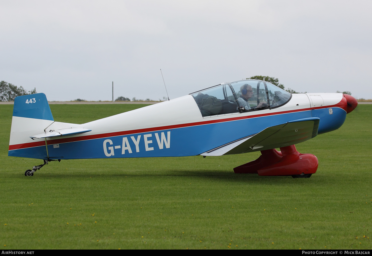 Aircraft Photo of G-AYEW | Jodel DR-1050 Ambassadeur | AirHistory.net #236984