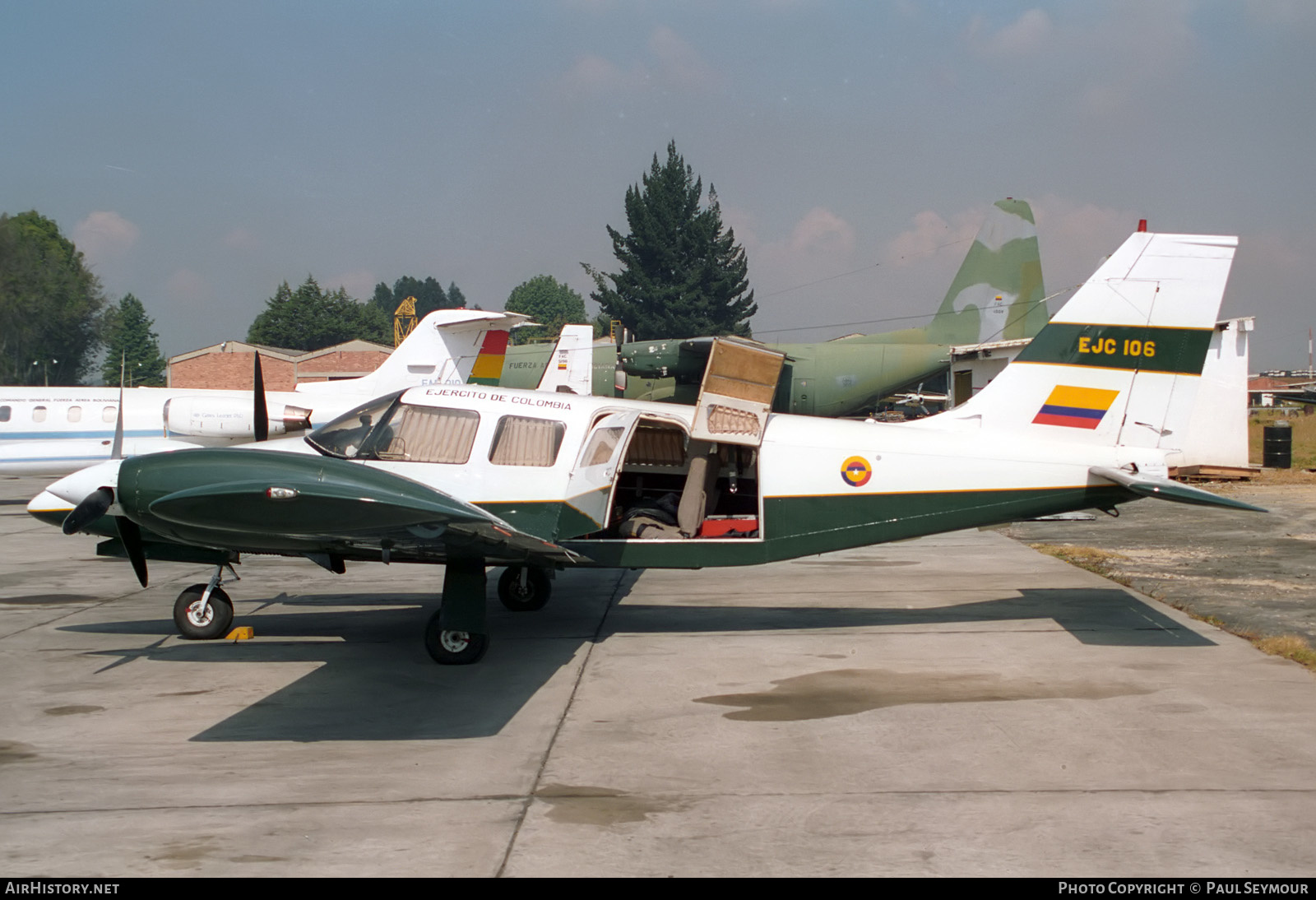 Aircraft Photo of EJC 106 | Piper PA-34-200 Seneca | Colombia - Army | AirHistory.net #236991