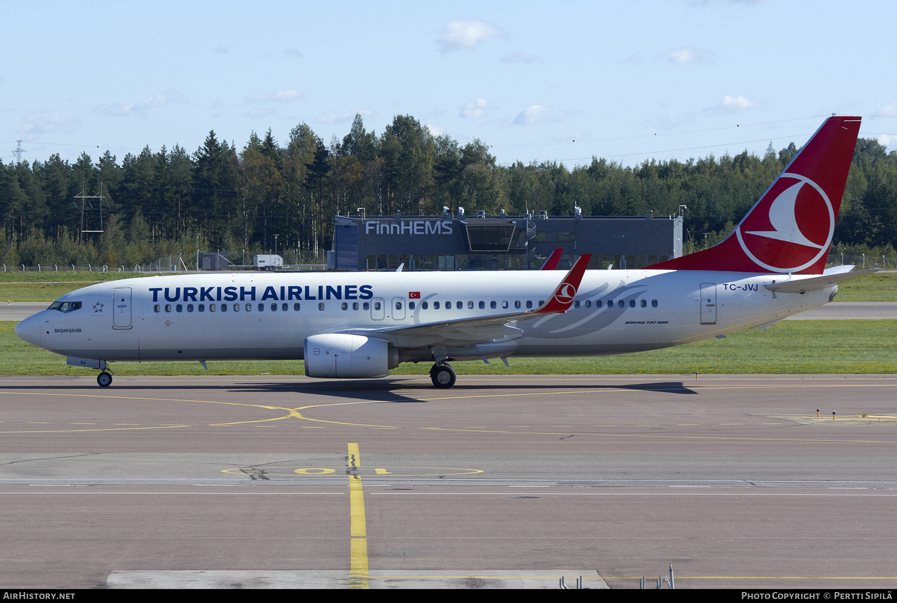 Aircraft Photo of TC-JVJ | Boeing 737-8F2 | Turkish Airlines | AirHistory.net #236992