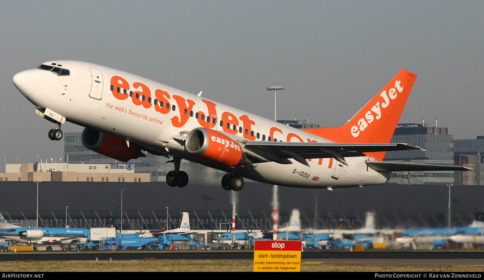 Aircraft Photo of G-IGOU | Boeing 737-3L9 | EasyJet | AirHistory.net #237001