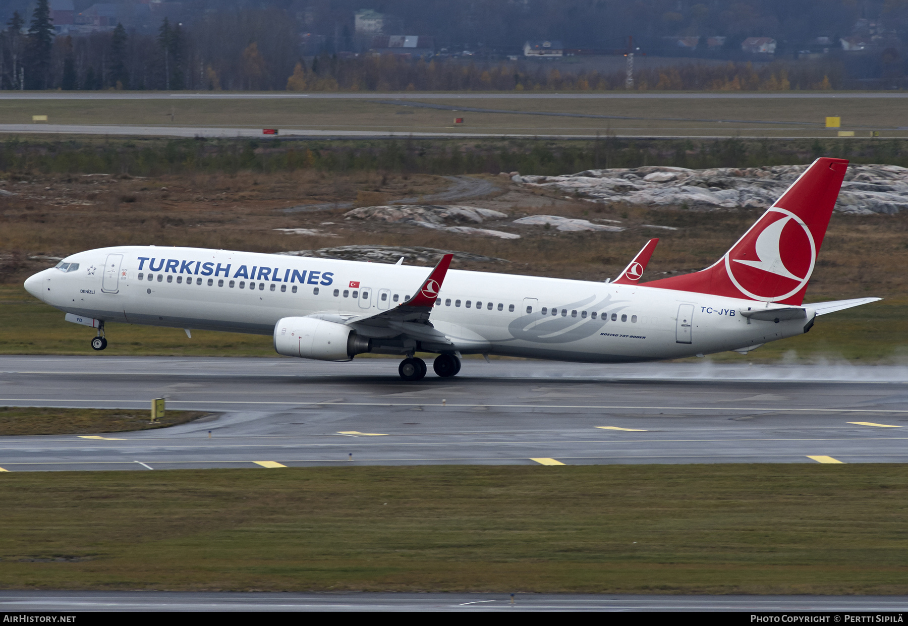 Aircraft Photo of TC-JYB | Boeing 737-9F2/ER | Turkish Airlines | AirHistory.net #237014