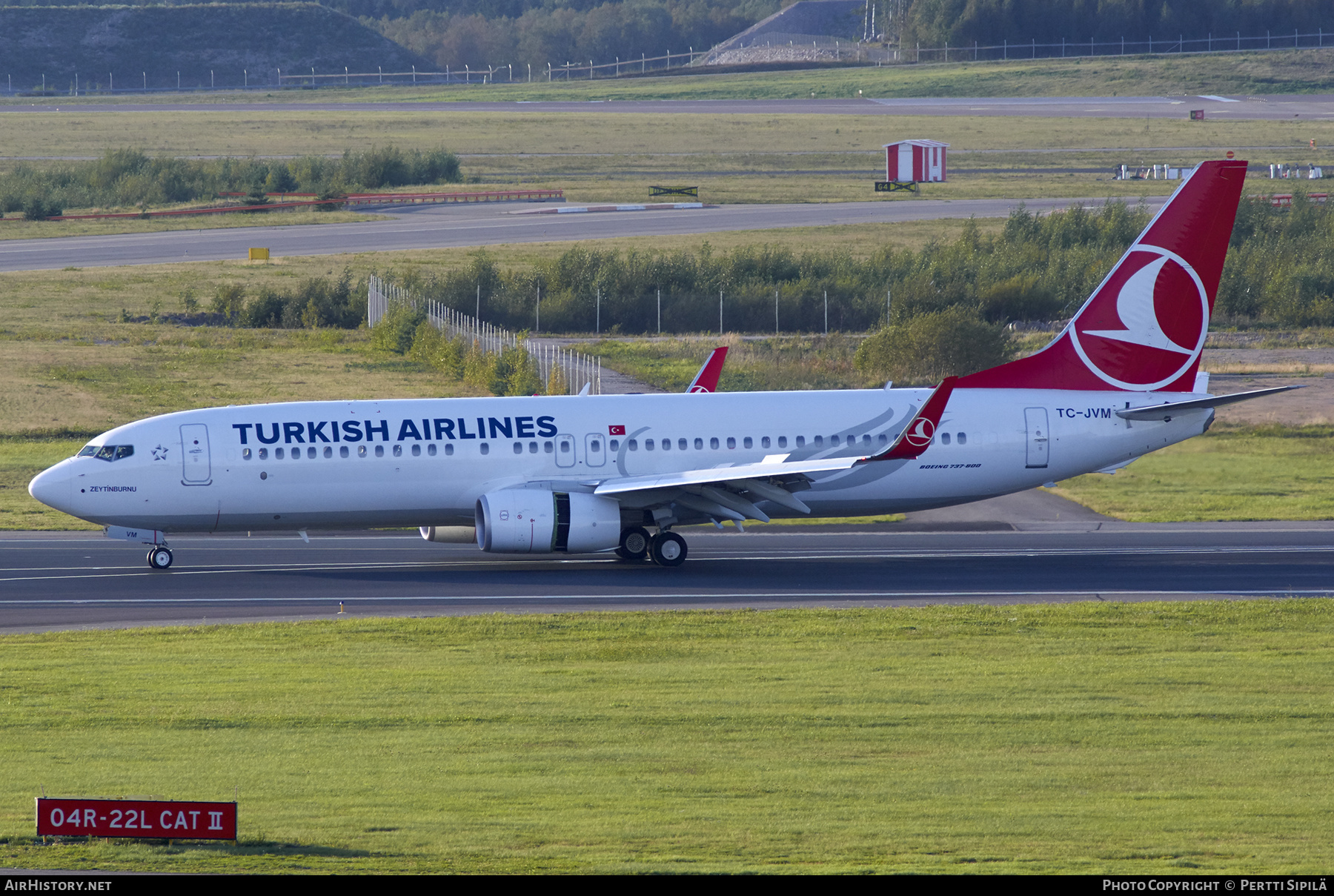 Aircraft Photo of TC-JVM | Boeing 737-8F2 | Turkish Airlines | AirHistory.net #237015