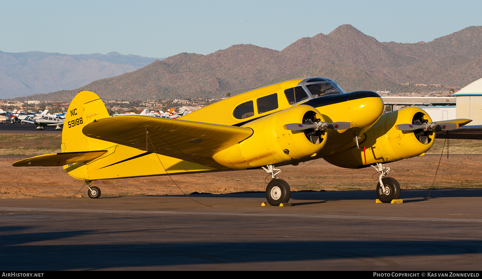 Aircraft Photo of N59188 / NC59188 | Cessna T-50 Bobcat | USA - Air Force | AirHistory.net #237020