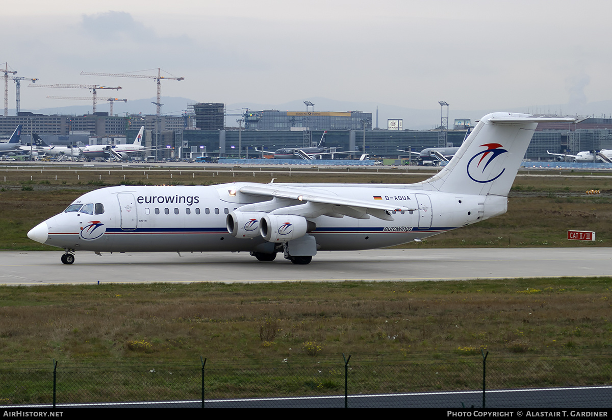 Aircraft Photo of D-AQUA | British Aerospace BAe-146-300 | Eurowings | AirHistory.net #237033