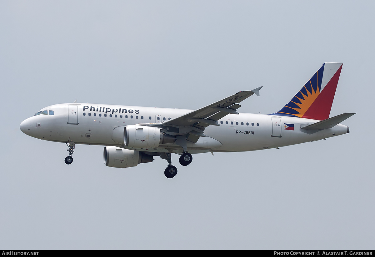 Aircraft Photo of RP-C8601 | Airbus A319-112 | Philippine Airlines | AirHistory.net #237067