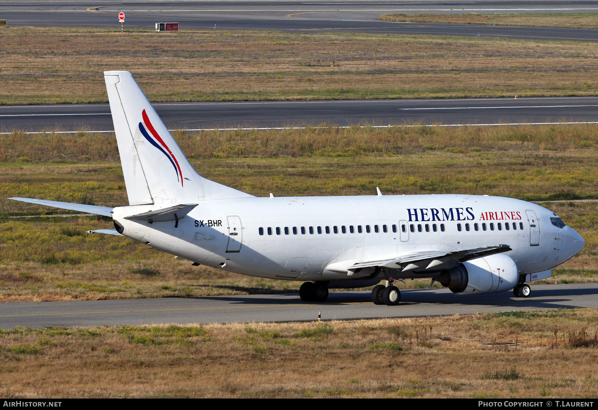 Aircraft Photo of SX-BHR | Boeing 737-5L9 | Hermes Airlines | AirHistory.net #237073