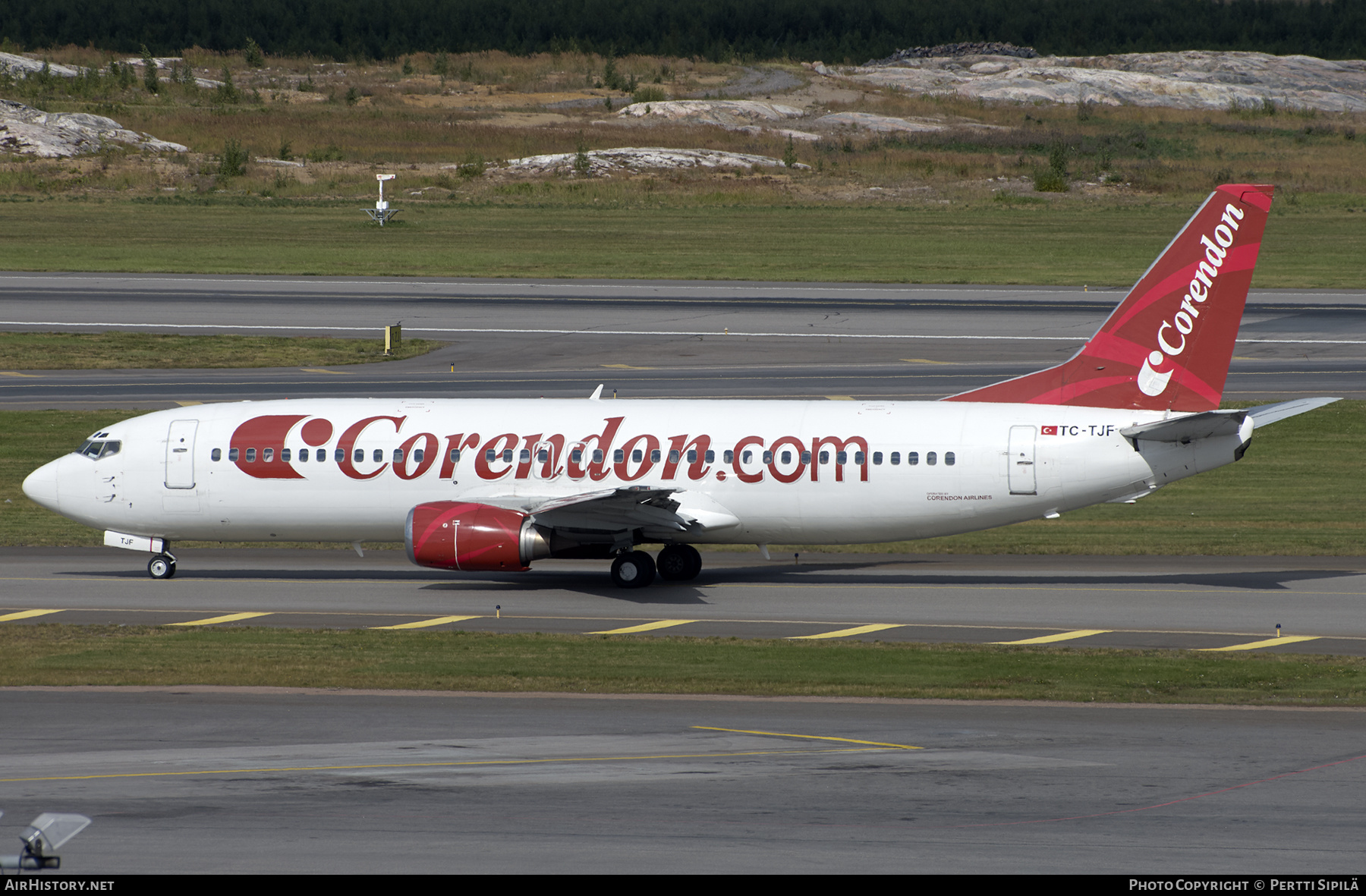 Aircraft Photo of TC-TJF | Boeing 737-4Y0 | Corendon Airlines | AirHistory.net #237085
