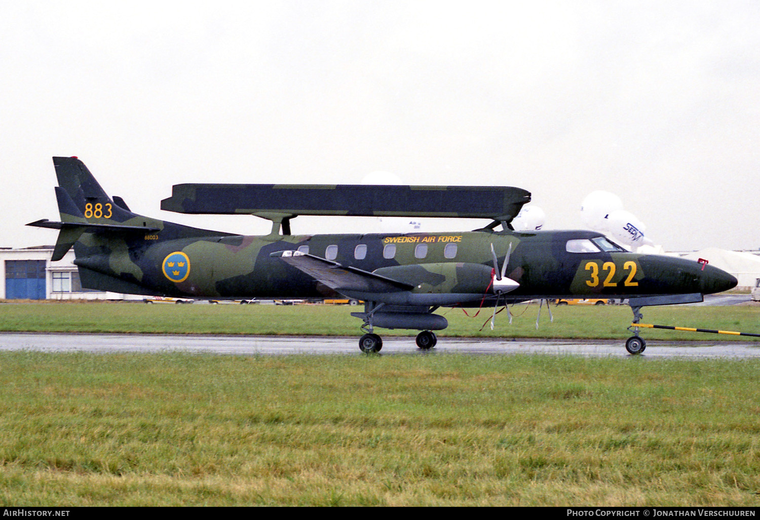 Aircraft Photo of 88003 | Fairchild Swearingen Tp88 Metro III/AEW | Sweden - Air Force | AirHistory.net #237086