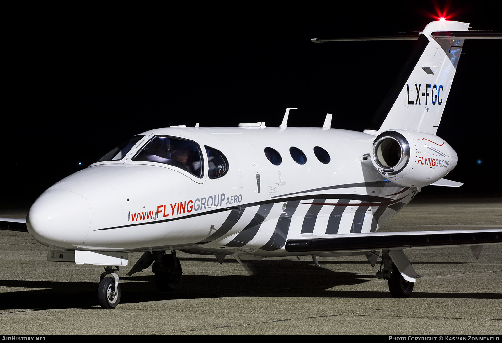 Aircraft Photo of LX-FGC | Cessna 510 Citation Mustang | Flying Group | AirHistory.net #237092