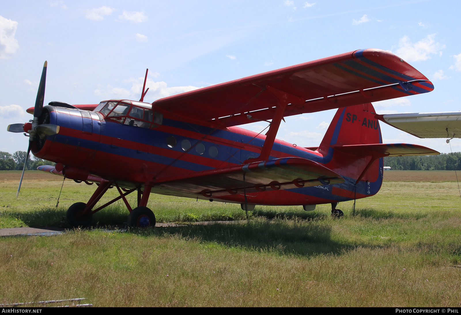 Aircraft Photo of SP-ANU | Antonov An-2P | AirHistory.net #237101