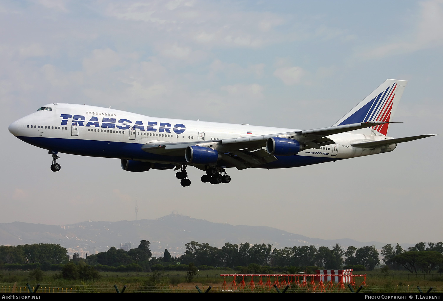 Aircraft Photo of VP-BQA | Boeing 747-219B | Transaero Airlines | AirHistory.net #237109