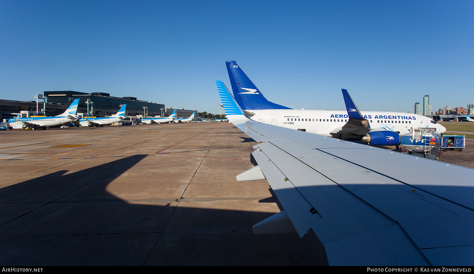 Aircraft Photo of LV-CBS | Boeing 737-73V | Aerolíneas Argentinas | AirHistory.net #237110