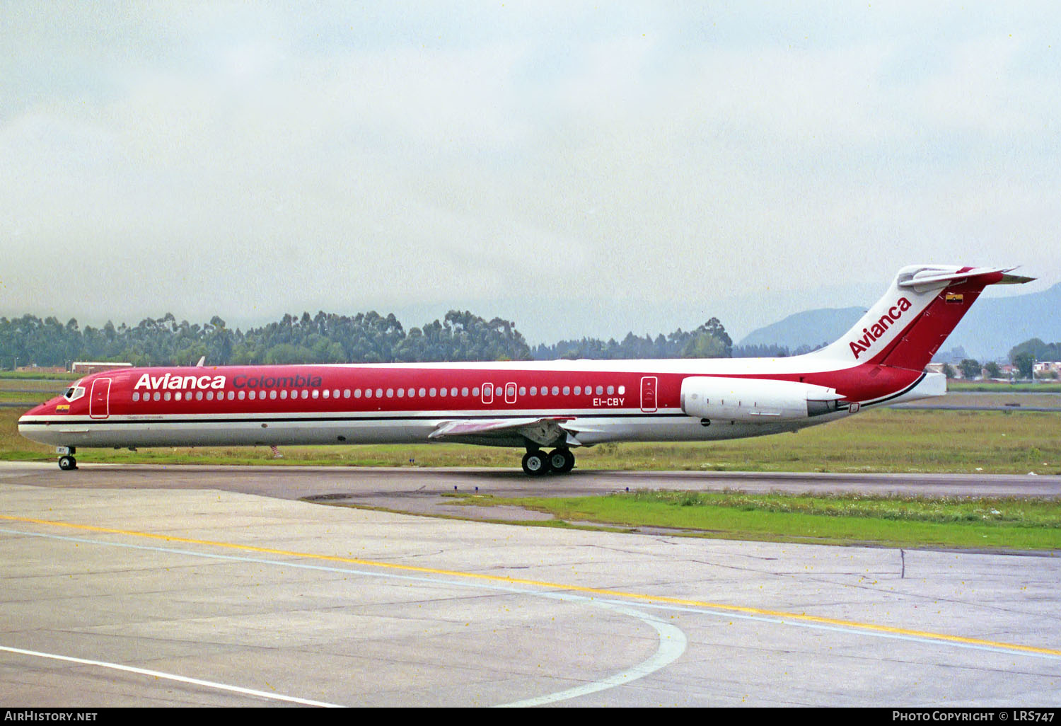 Aircraft Photo of EI-CBY | McDonnell Douglas MD-83 (DC-9-83) | Avianca | AirHistory.net #237115