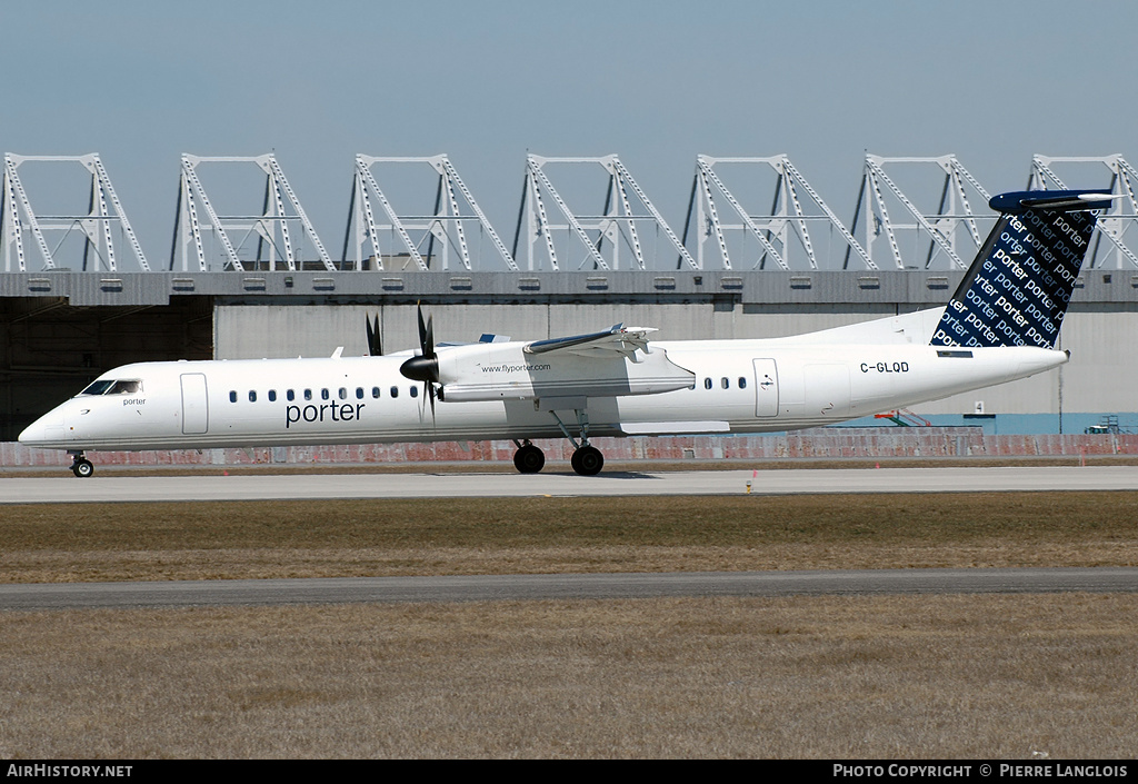 Aircraft Photo of C-GLQD | Bombardier DHC-8-402 Dash 8 | Porter Airlines | AirHistory.net #237116